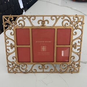 Jennifer Moore Elegant Gold Filigree Frame